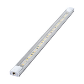 Linear Light Fixture 12" Length | 6000K-6500K 4 Watts | 225 Lumens Per Foot 12V UL | Silver Aluminum