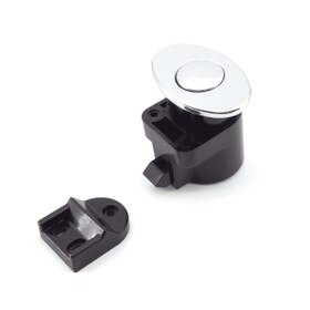 Oval Push Knob Latch