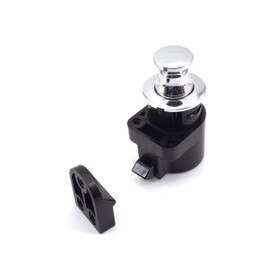 Round Push Knob Latch