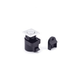 Square Push Knob Latch