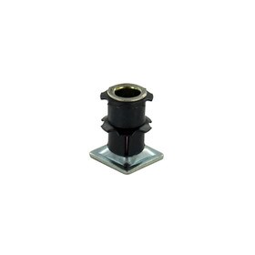 Heat Treated Carbon Steel | Square Double Star Metal Inserts