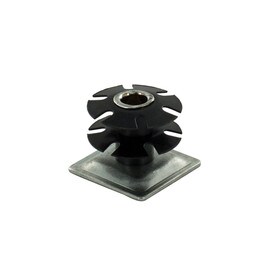Heat Treated Carbon Steel | Square Single Star Metal Insert