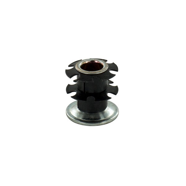 Heat Treated Carbon Steel | Round Double Star Metal Inserts