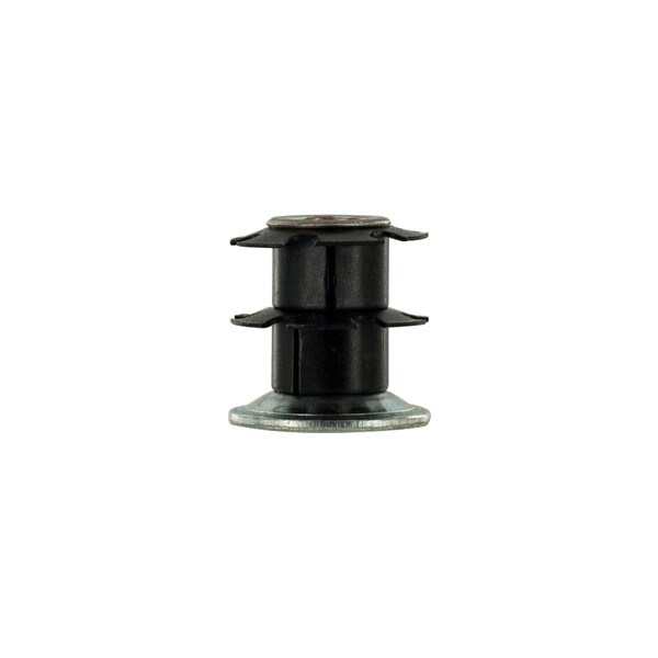 Heat Treated Carbon Steel | Round Double Star Metal Inserts