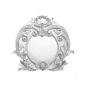 21" Wide x 20" High Primed White Polyurethane Center Applique