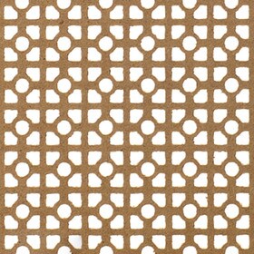 6ft W x 2ft H Decorative MDF Screening Panel 30% Open | DSP10-NAT Series