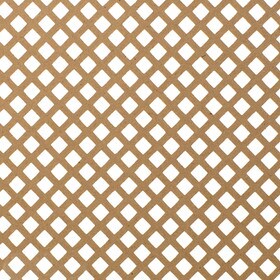 6ft W x 2ft H Decorative MDF Screening Panel 45% Open | DSP45-NAT Series