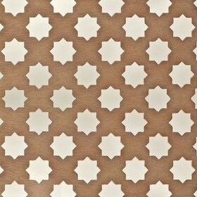 6ft W x 2ft H Decorative MDF Screening Panel 30% Open | DSP55-NAT Series