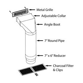 Interior Ductwork Kit | Works With Outwater Vents