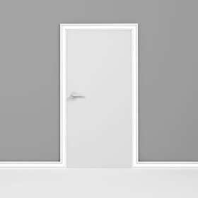 Orac Decor | Duropolymer Polystyrene Door Surround | Primed White | 3-5/8in H x 7/8in Proj