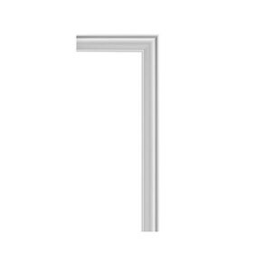 Orac Decor | Duropolymer Polystyrene Door Surround | Primed White | 2-3/8in H x 7/8in Proj