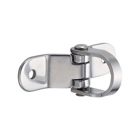5/8" High x 2-33/64" Wide Stainless Steel Satin Finish Swing Hook