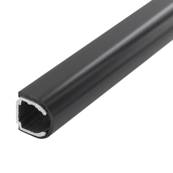 1-1/8in W | High Impact PVC | Cover with Aluminum Retainer | Wall Guard Accent Rail