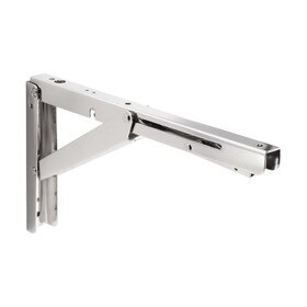 Sugatsune Electro Polished Chrome Finish Stainless Steel Folding Bracket