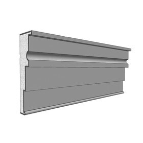 10" High x 3" Deep Acrocore EPS Banding 8' Length