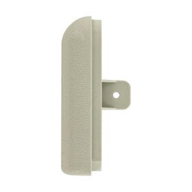 Textured Vinyl with Aluminum Retainer Left Side End Cap | For WG-4 Wall Guard