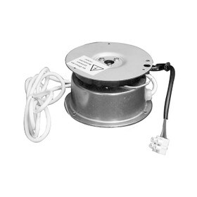 2-13/16" High x 5" Diameter Metal Electric Powered Motor Base with Collecting Ring to Wire Lighting