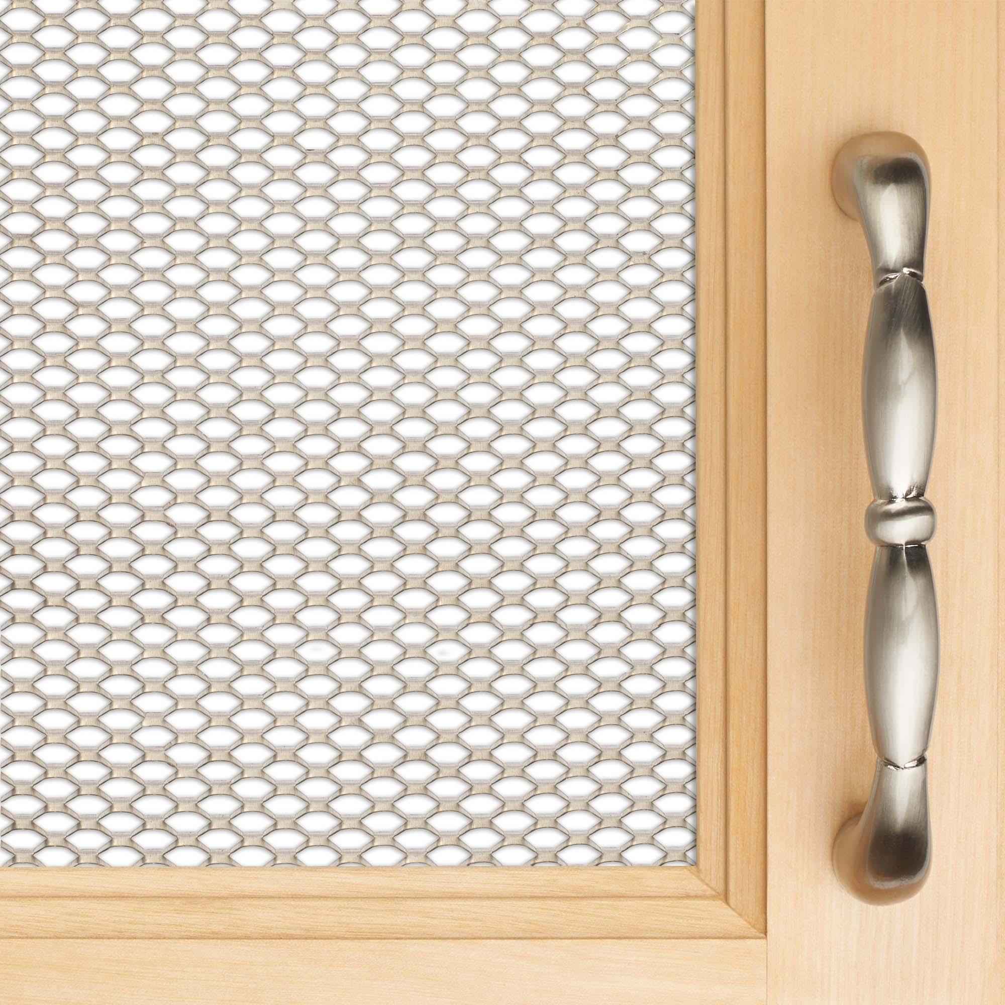 Expanded clearance metal door