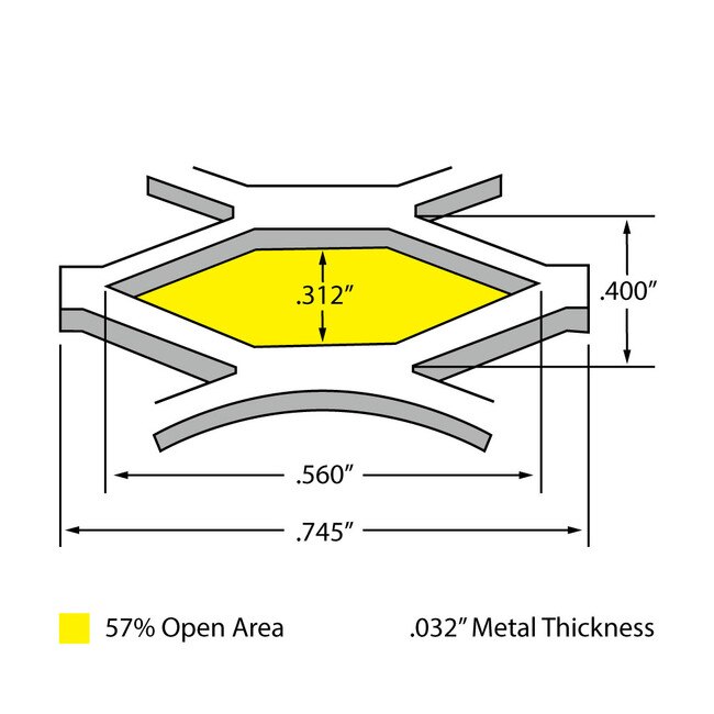 Expanded Metal Grille 3ft x 4ft EMW3BK