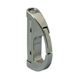 3-15/16" High x 51/64" Wide x 2-23/64" Projection Stainless Steel Polished Finish 180 Degree Swivel Latch Hook