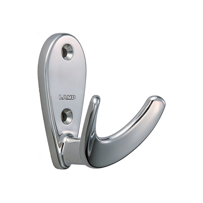 1-31/32" High Stainless Steel Mirror Finish Fork Hook