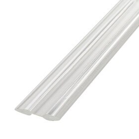 Clear Copolymer Flat Panel Hinge | 4ft Length