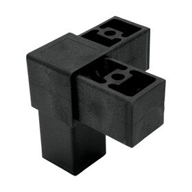 Dupont Super Toughened Nylon | 3Way Corner Connector for 1-1/2in Tubing