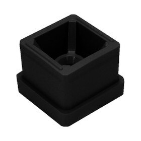 Perpendicular Joiner/Splicer for Signage and Partition Systems | Fits 1in AT Tubing | Dupont Super Toughened Nylon