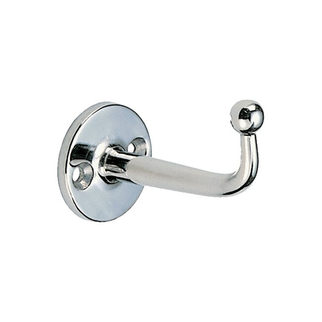 1-27/32" Projection Stainless Steel Mirror Finish Hook