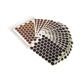 11/16" Diameter Almond PVC Standard Self Adhesive Cover Cap 720 Pieces Per Box