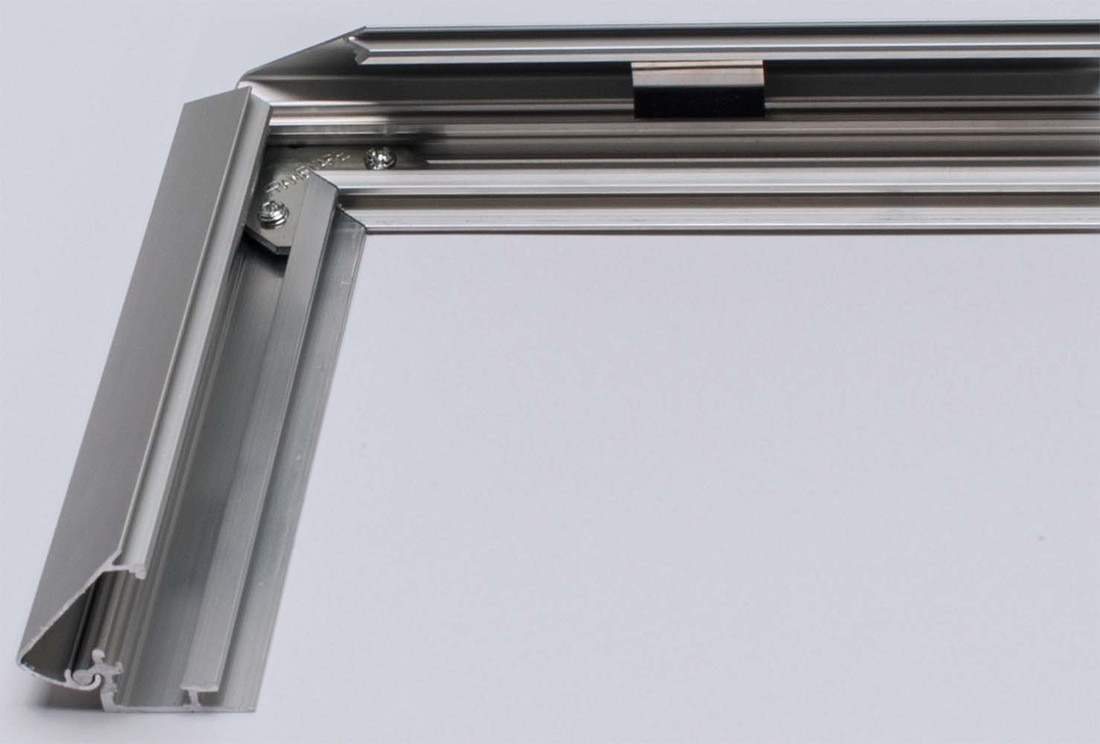 8'l Black Powder Coat Finish Alu Frame Top And Mill Base | FLF-19NM-BK Series