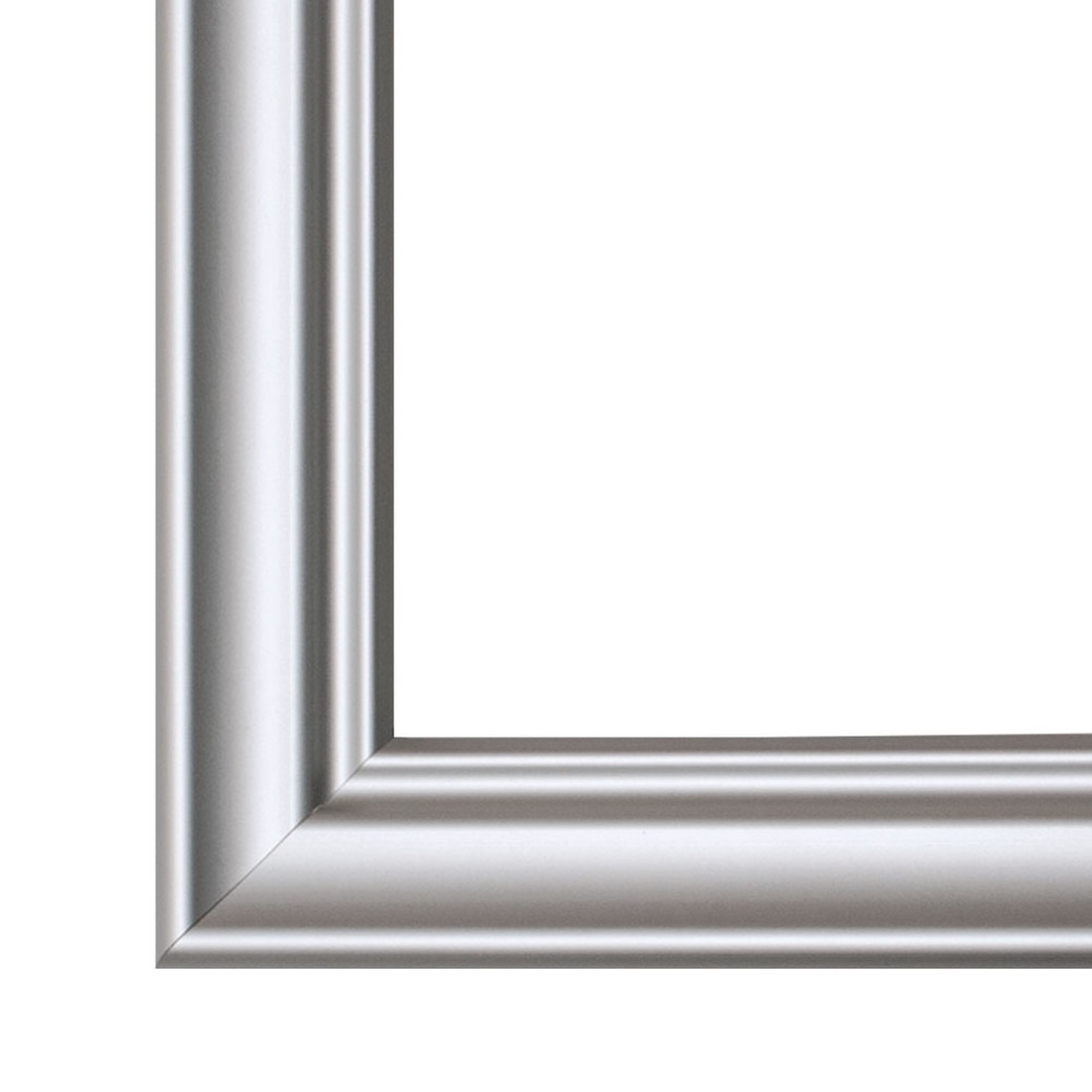 Clr Ano 8' L Frnt & Mill Base Alu Frame For .25" Insert