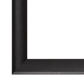 8ft | Black Powder Coated | Front and Mill Base Aluminum Frame | Fits .25in Insert