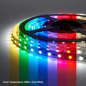 1/2" (12mm) Wide LED Tape Flexible Strip Lighting | 5050 Chip 4 in 1 Color Changing RGB