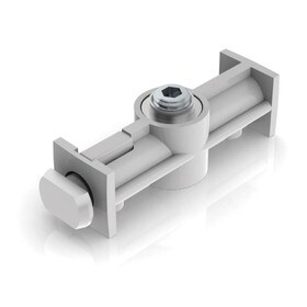 Clear Anodized Aluminum Drawer Type Connector