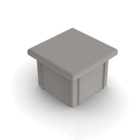 End Cap for FS90 Profile | FOGA System | ABS Plastic | Grey
