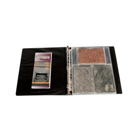 Flexible Stone Veneer Sample Binder