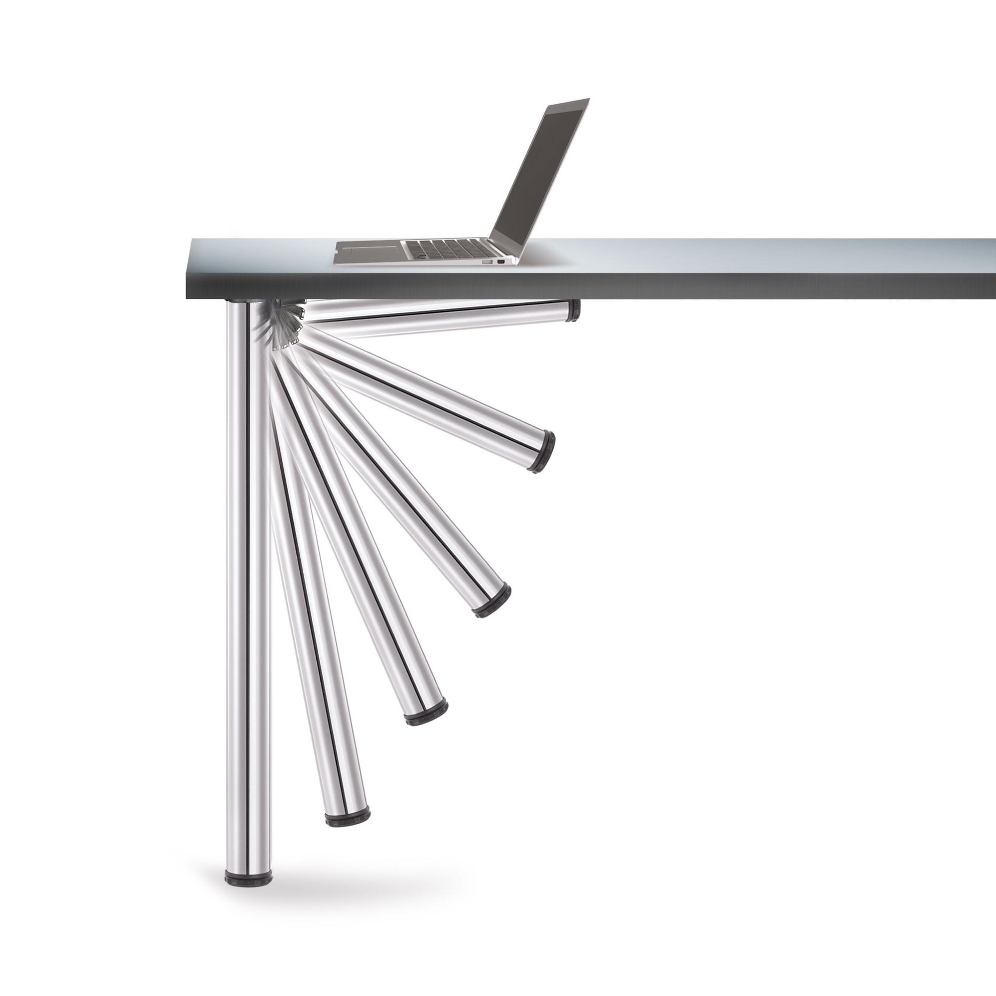 Island Table Leg 27 3 4in H x 2in Dia FTL PC Outwater