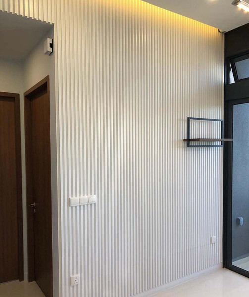 6-1/4in W X 1in D X 9ft Long | Interior Fluted Wall Cladding
