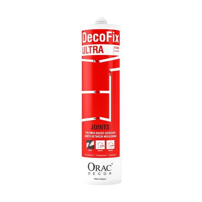 Orac Decor | DecoFix Ultra Adhesive | 9.13 oz (270 ml) Cartridge