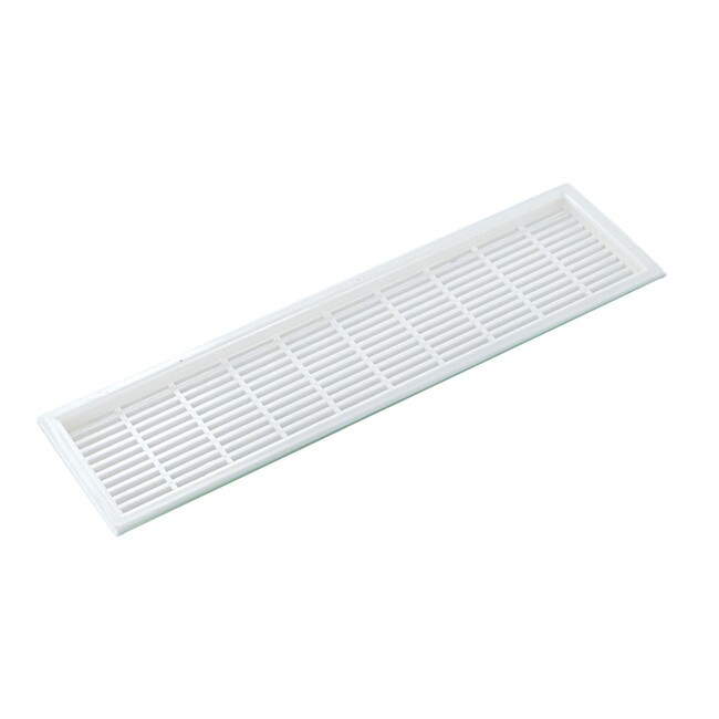 3-9/16in H x 9-11/16in W | Screw-On Vent Grill