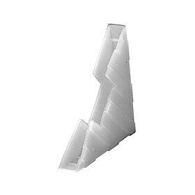 2-1/8" White HDPE Corner Protector