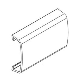 Black 2" Edge Bumper Guard Outside Corner