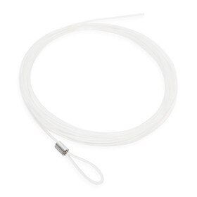 Stainless or Nylon Cable With Loop End For Art System | 48in or 120in Length