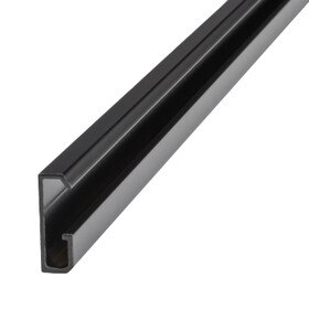 Black, White or Satin Wall Track For Art System, 6' Length