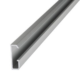 Satin Finish Wall Track For Art System, 6' Length