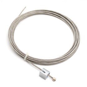 120" Stainless Steel Cable With V End For Art System