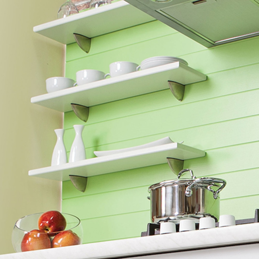 Round Glass Shelf Support