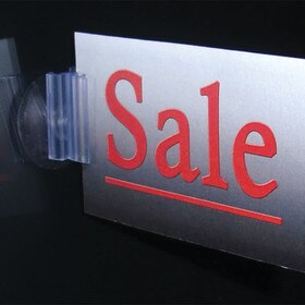 Grip-Tite Suction Cup with Sign Holder