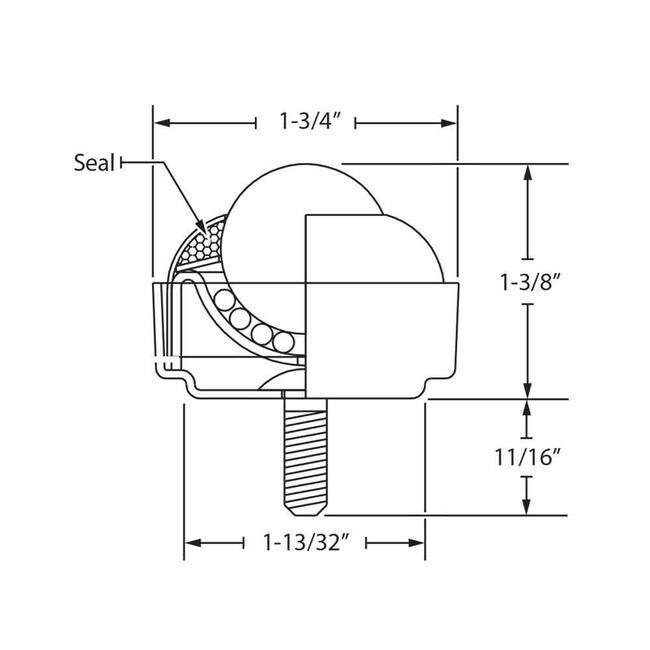 Ball Transfer Industrial Caster